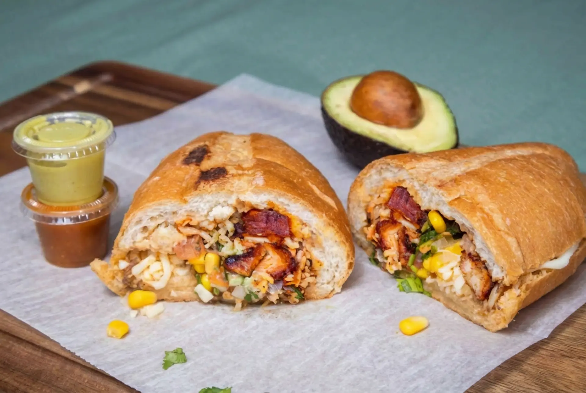 Mexi Chicken Torta