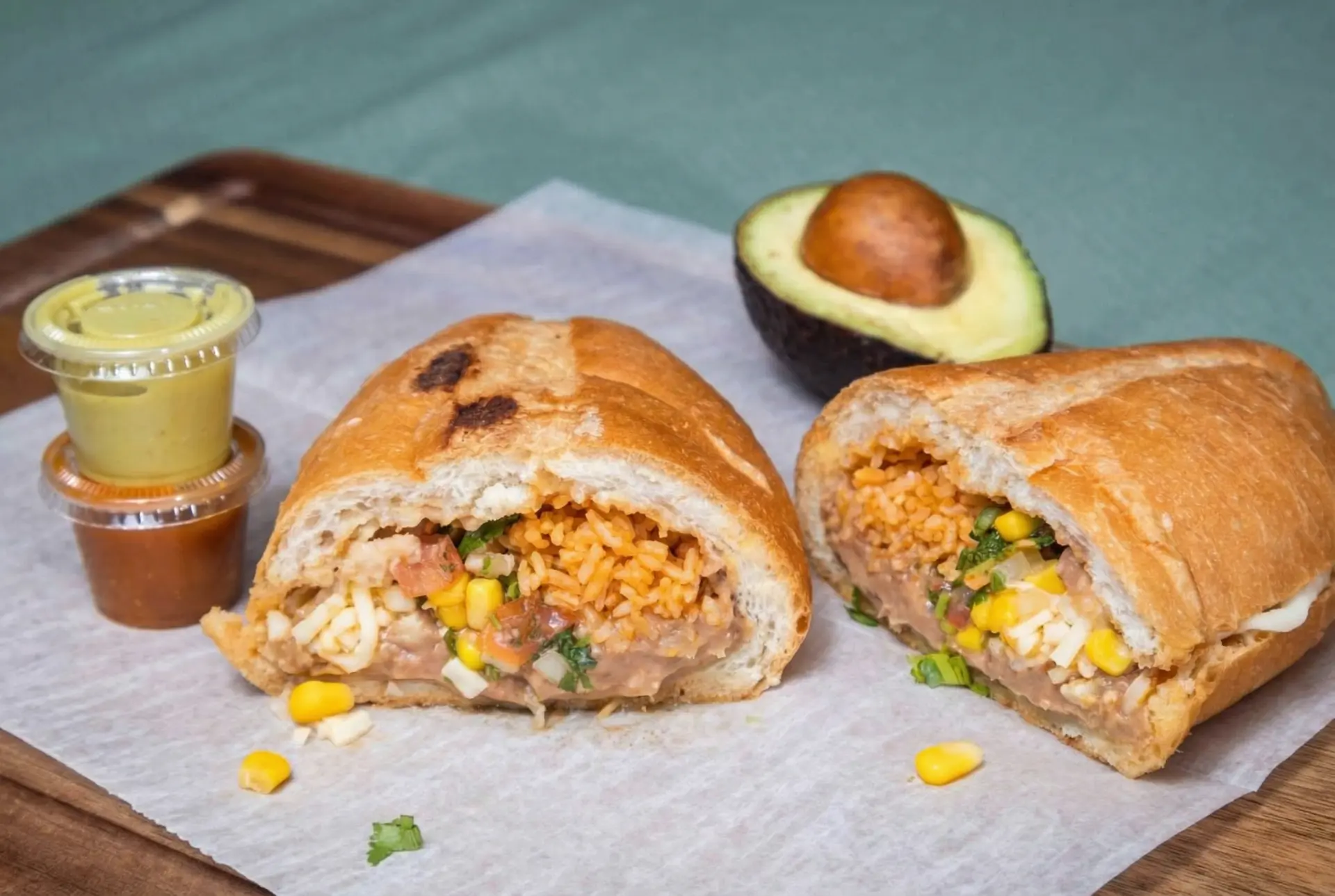 Rice and Beans Torta