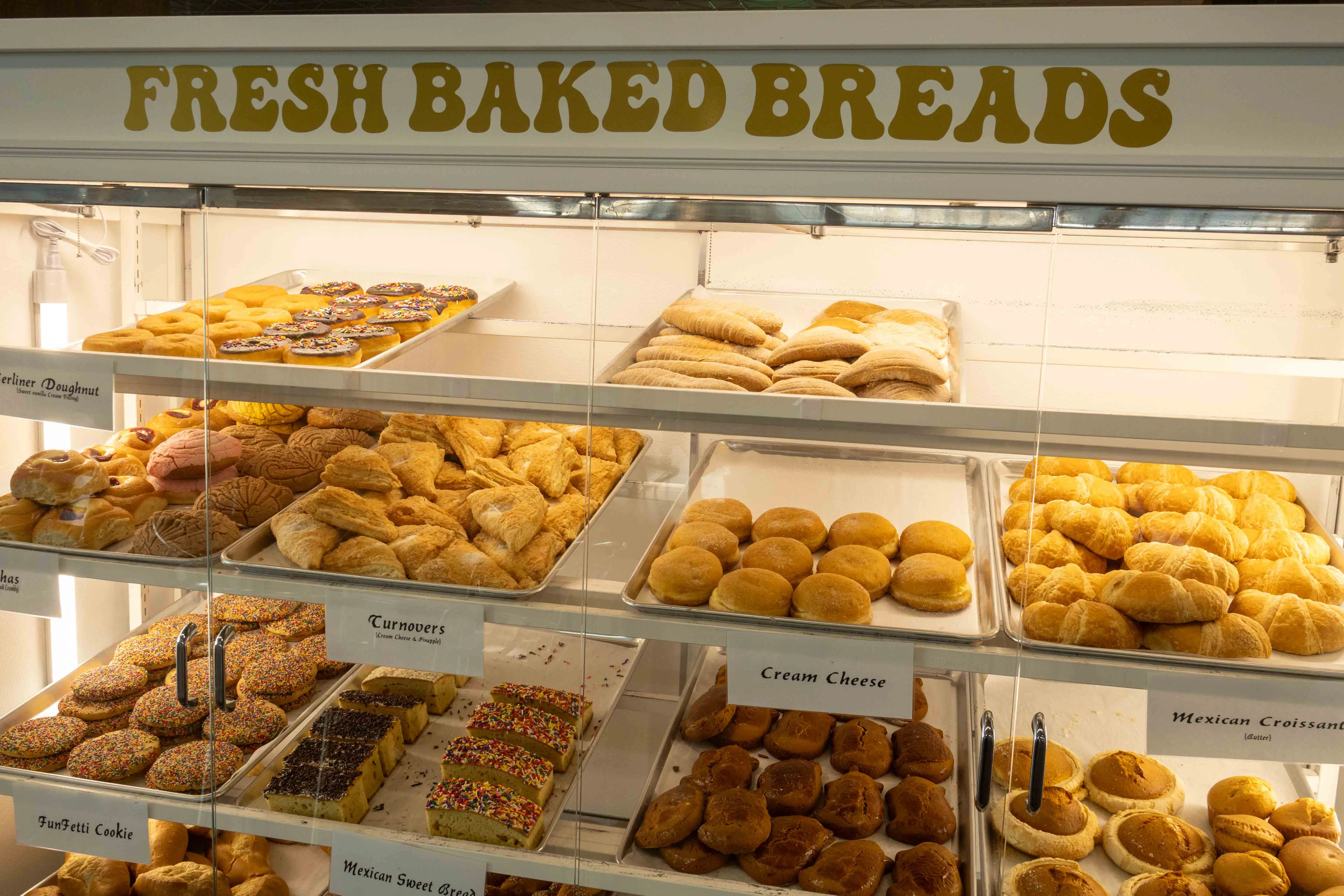 Fresh bakery selection