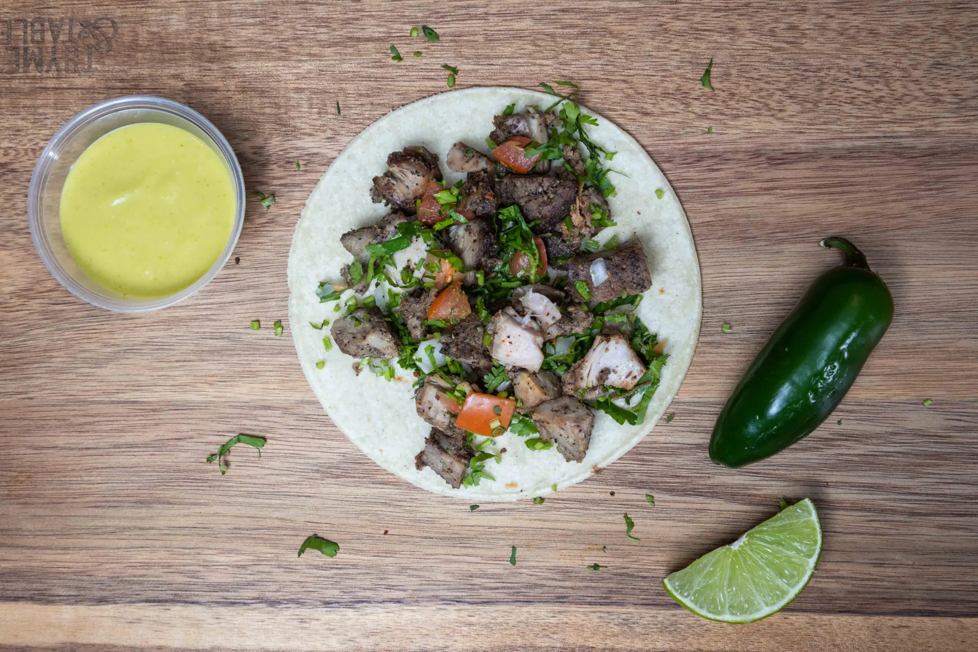 Grilled Chicken Taco