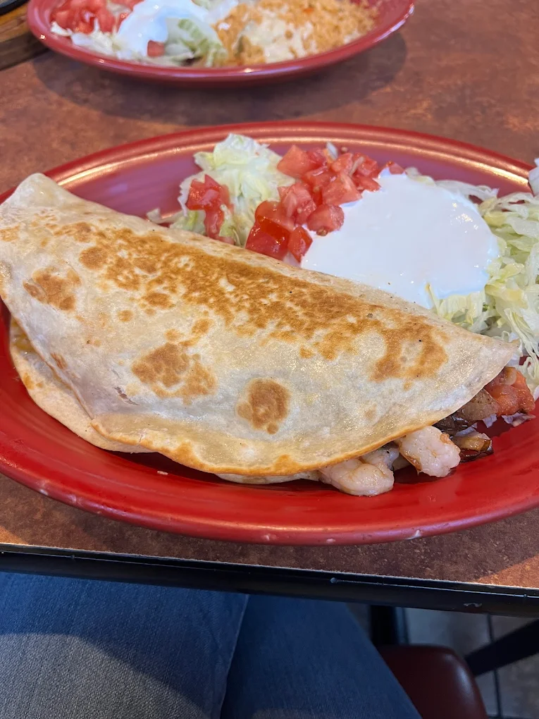 Sizzling fajitas with peppers and onions